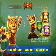 sonhar com carne de porco jogo do bicho